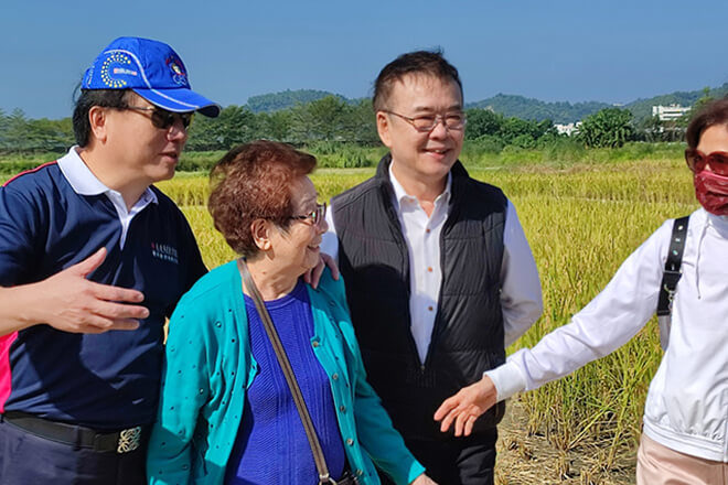 雷科公司與中山大學　共譜旗山田園秋收樂章。