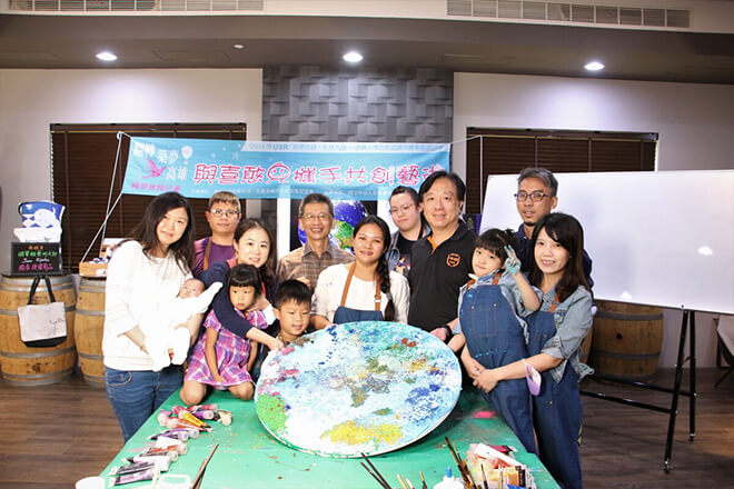 藝術繪永續 雷科與中山辦親子共創工作坊。