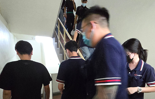 Fire assembly employees grouped and explained