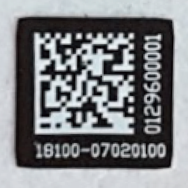 2D Barcode marking