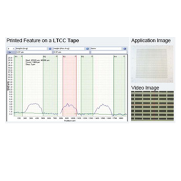 Printed Feature on a LTCC Tape